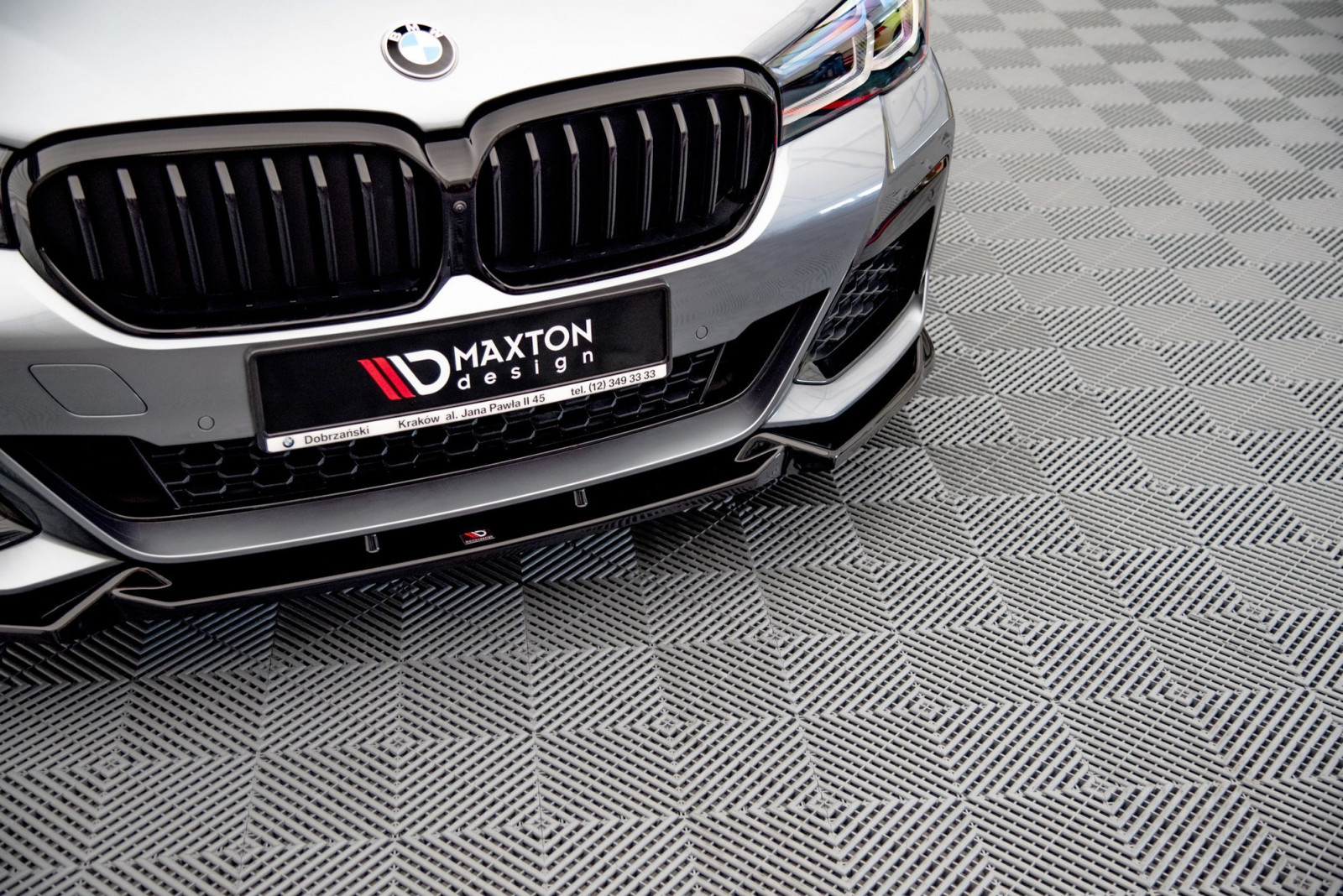 Splitter Przedni V.1 BMW 5 G30 Facelift M-Pack