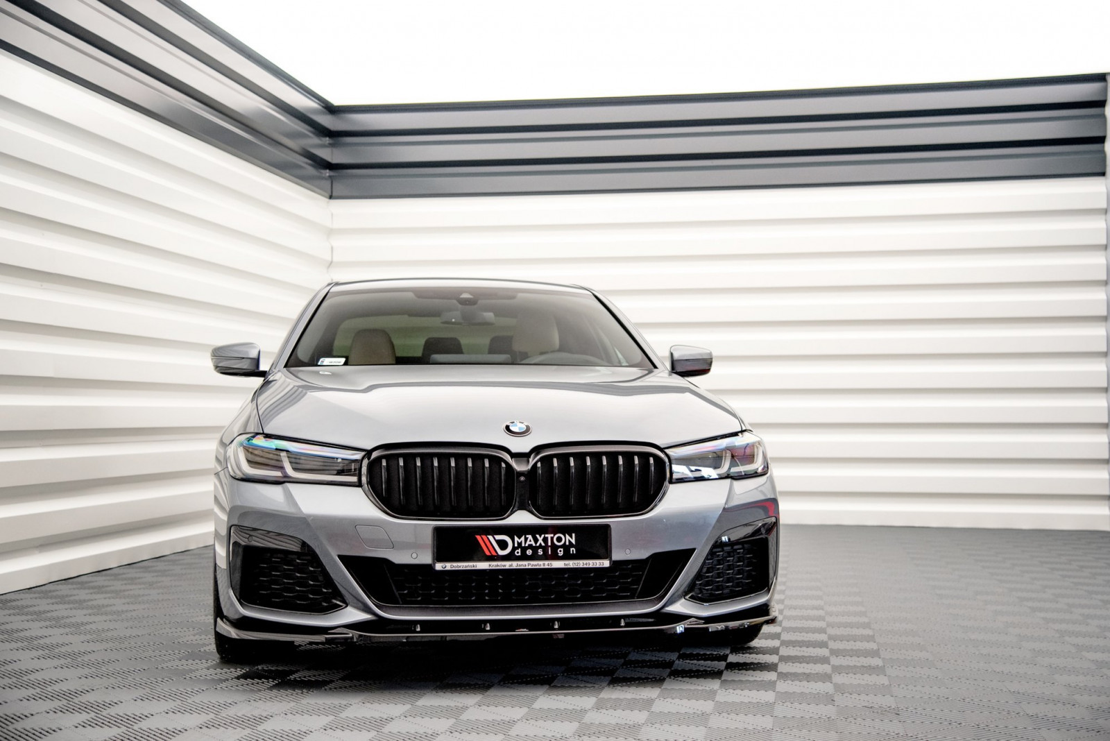 Splitter Przedni V.2 BMW 5 G30 Facelift M-Pack