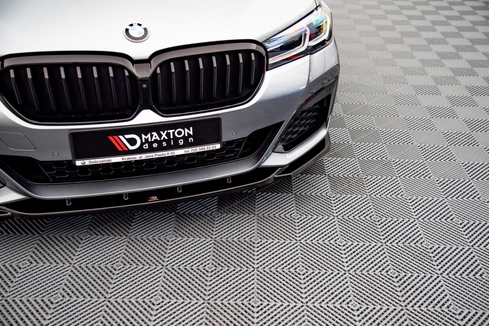 Splitter Przedni V.2 BMW 5 G30 Facelift M-Pack