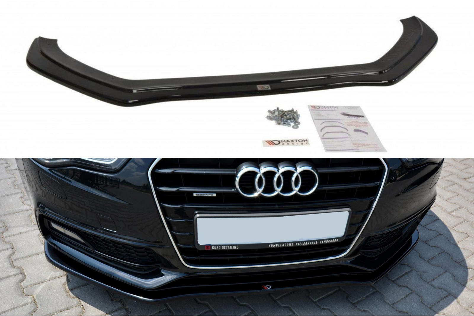 Splitter Przedni V.2 Audi S5 / A5 S-Line 8T FL