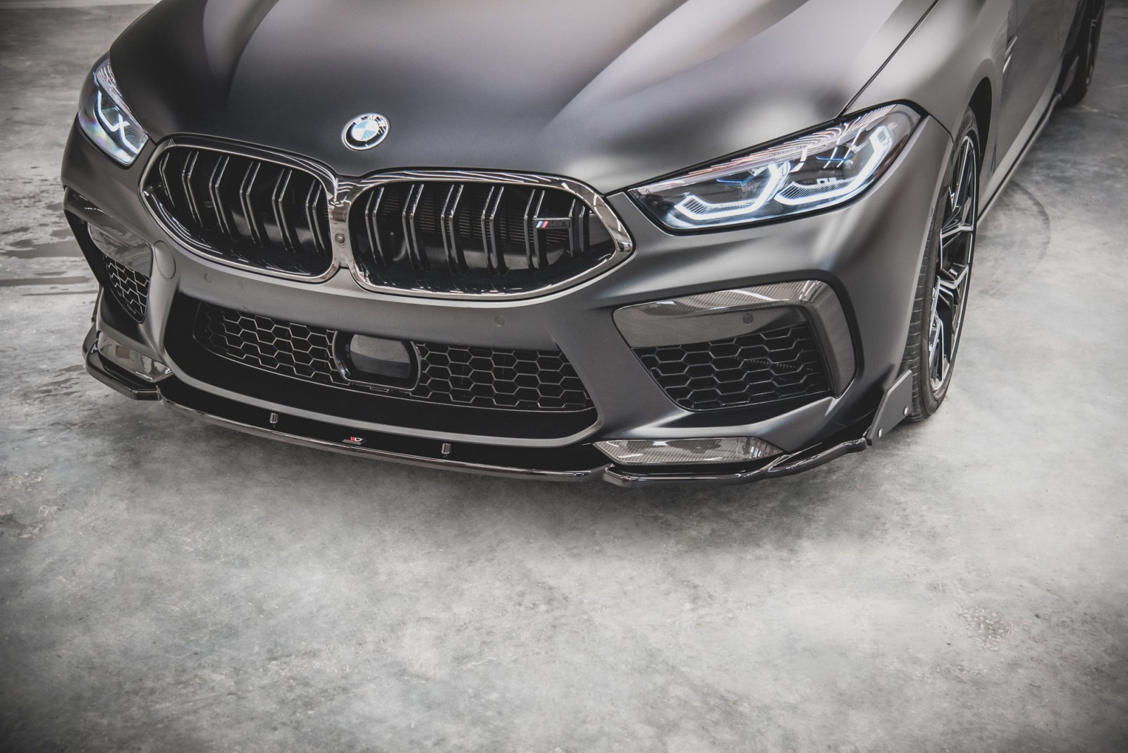 Splitter Przedni + Flaps V.1 BMW M8 Gran Coupe F93