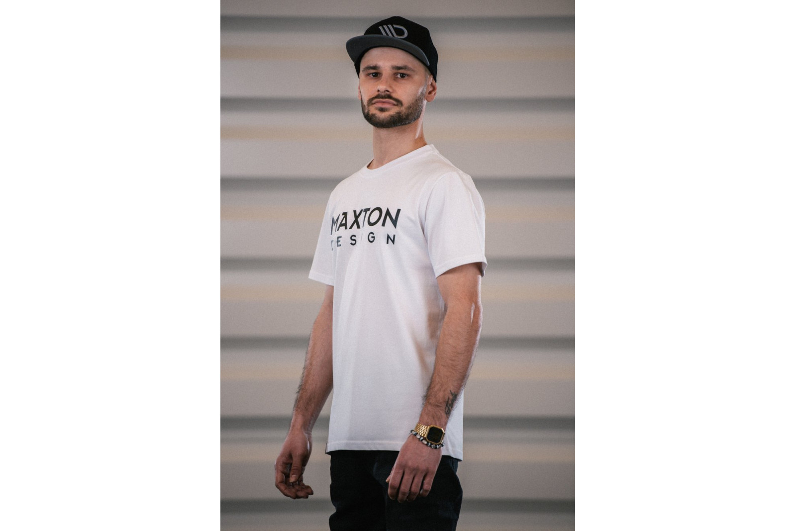 Męski t-shirt biały