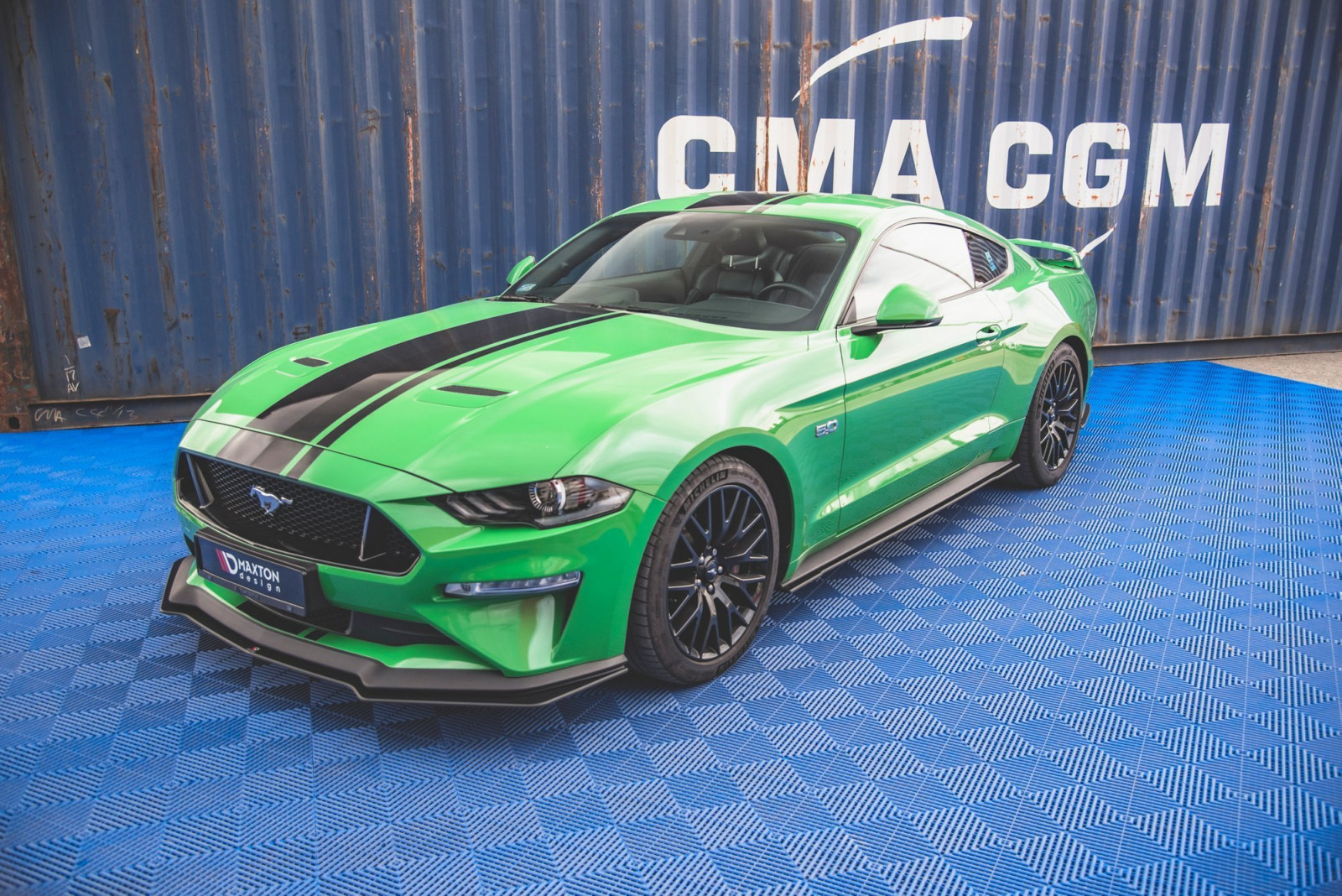 Dokładki progów Street Pro V.1 Ford Mustang GT Mk6 Facelift