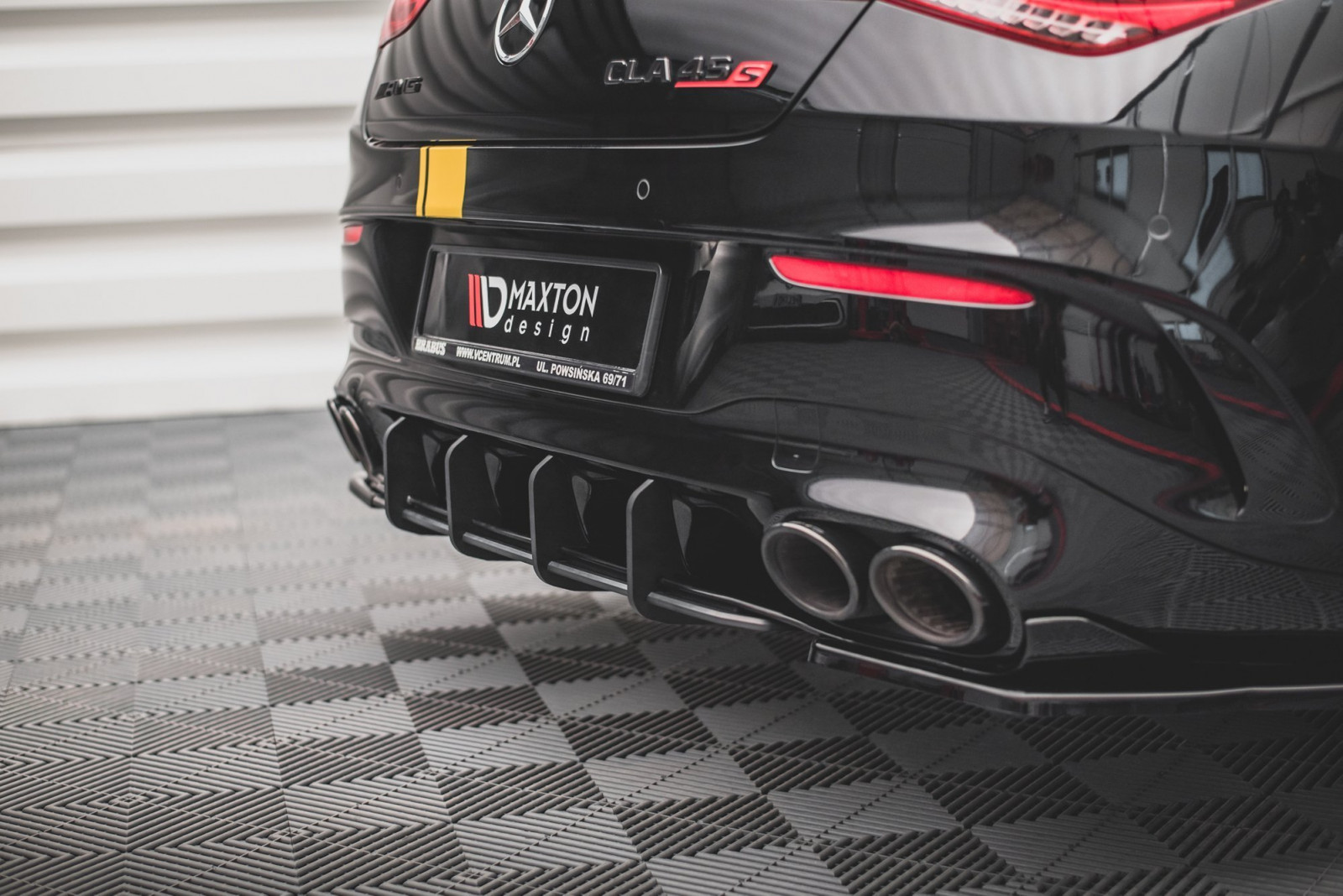 Dyfuzor Tylny Street Pro Mercedes-AMG CLA 35 / 45 Aero C118