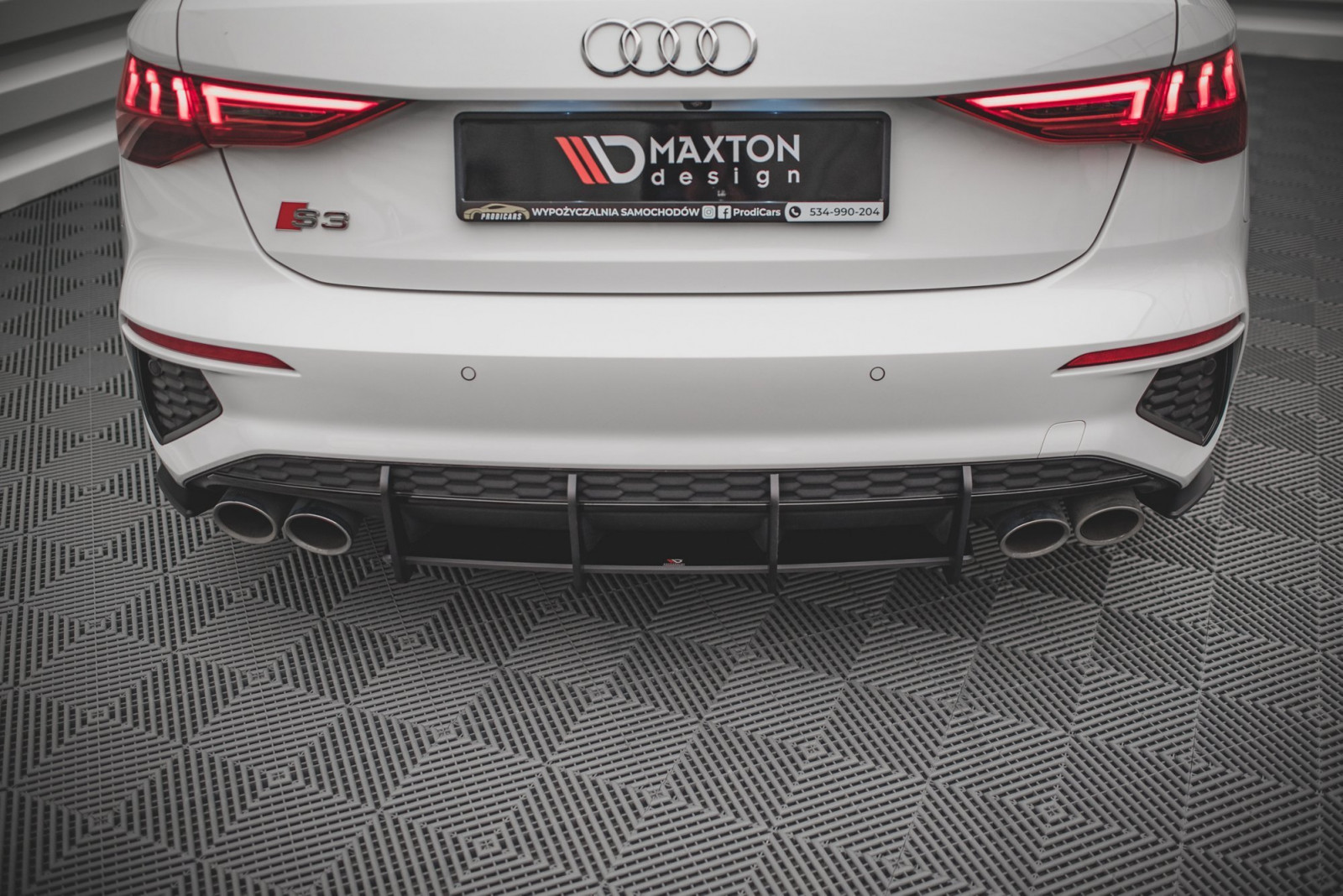 Dyfuzor Tylny Street Pro Audi S3 Sportback 8Y