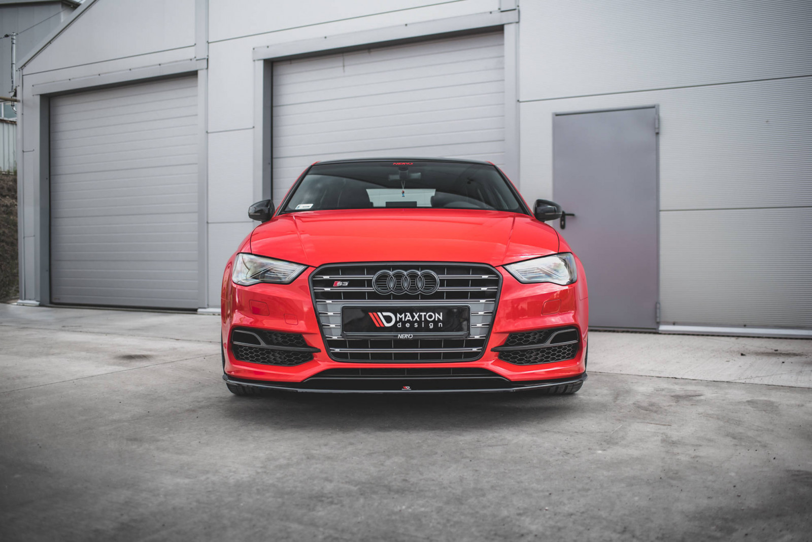 Splitter Przedni V.1 Audi S3 / A3 S-Line 8V Sedan / Cabrio