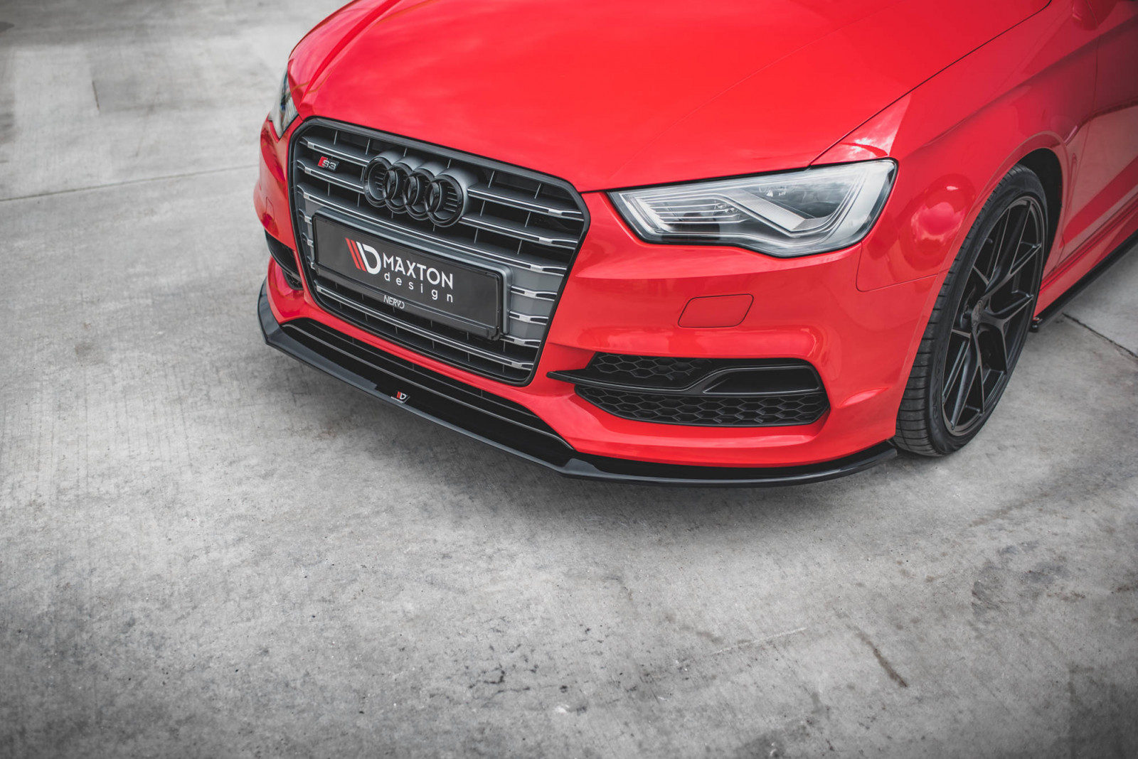 Splitter Przedni V.1 Audi S3 / A3 S-Line 8V Sedan / Cabrio