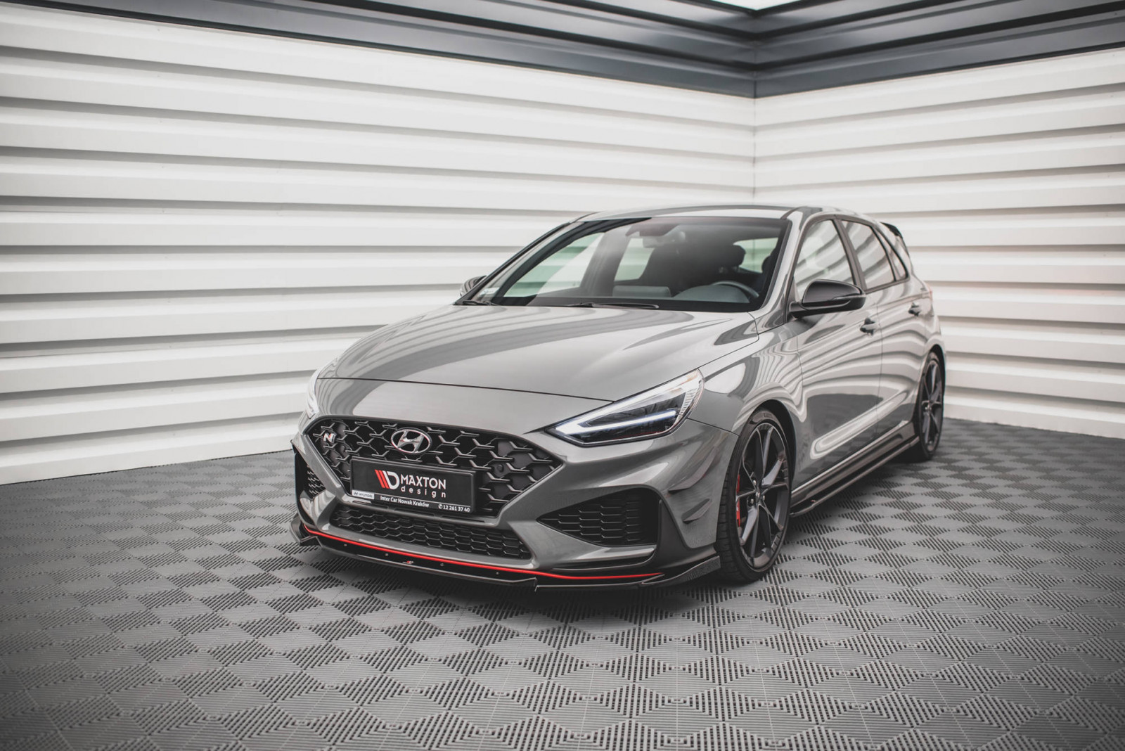 Splitter Przedni V.2 Hyundai I30 N Hatchback/Fastback Mk3 Facelift