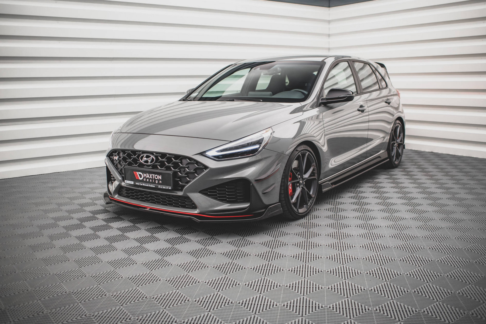 Splitter Przedni V.3 Hyundai I30 N Hatchback/Fastback Mk3 Facelift