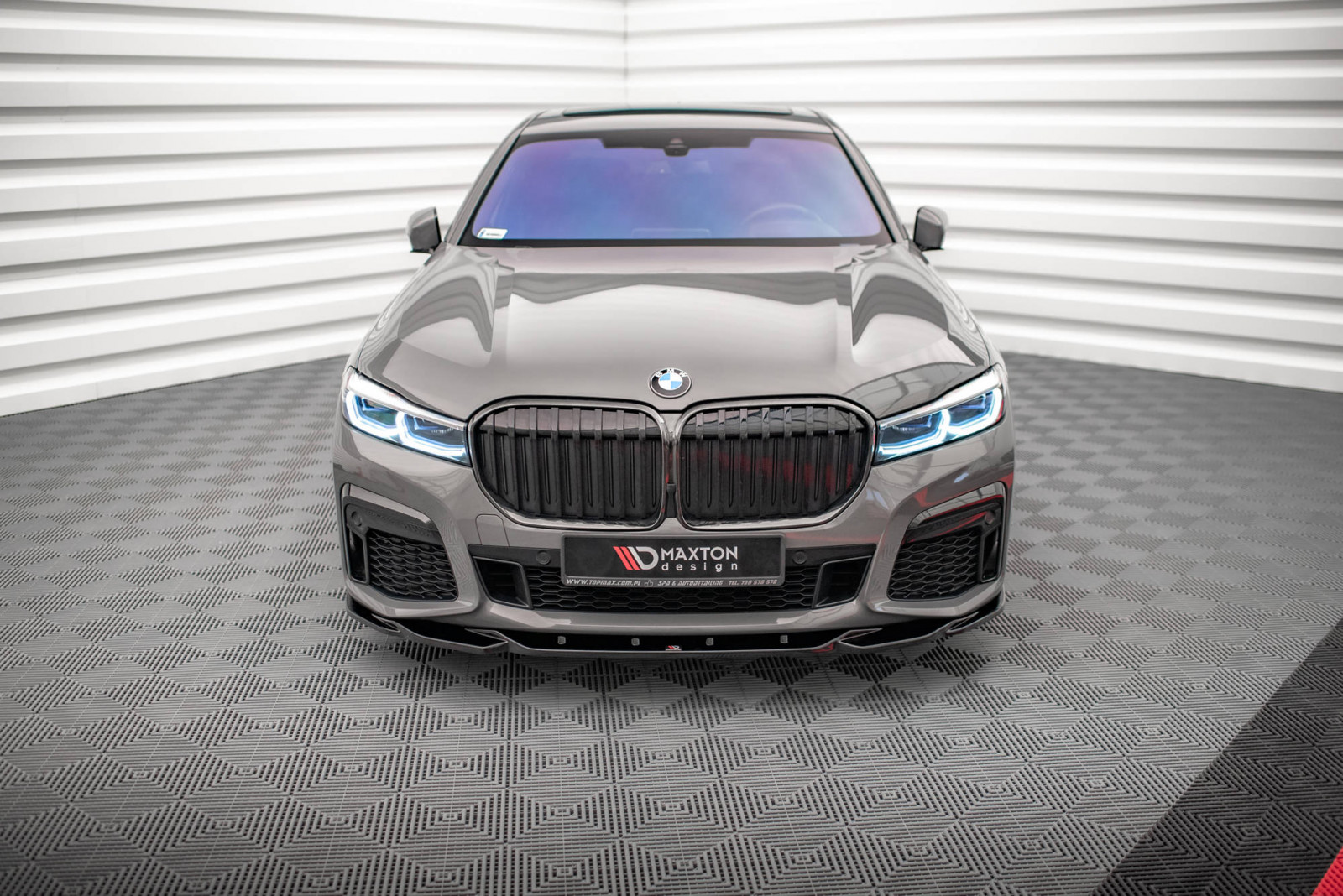 Splitter Przedni V.2 BMW 7 G11 M-Pack Facelift