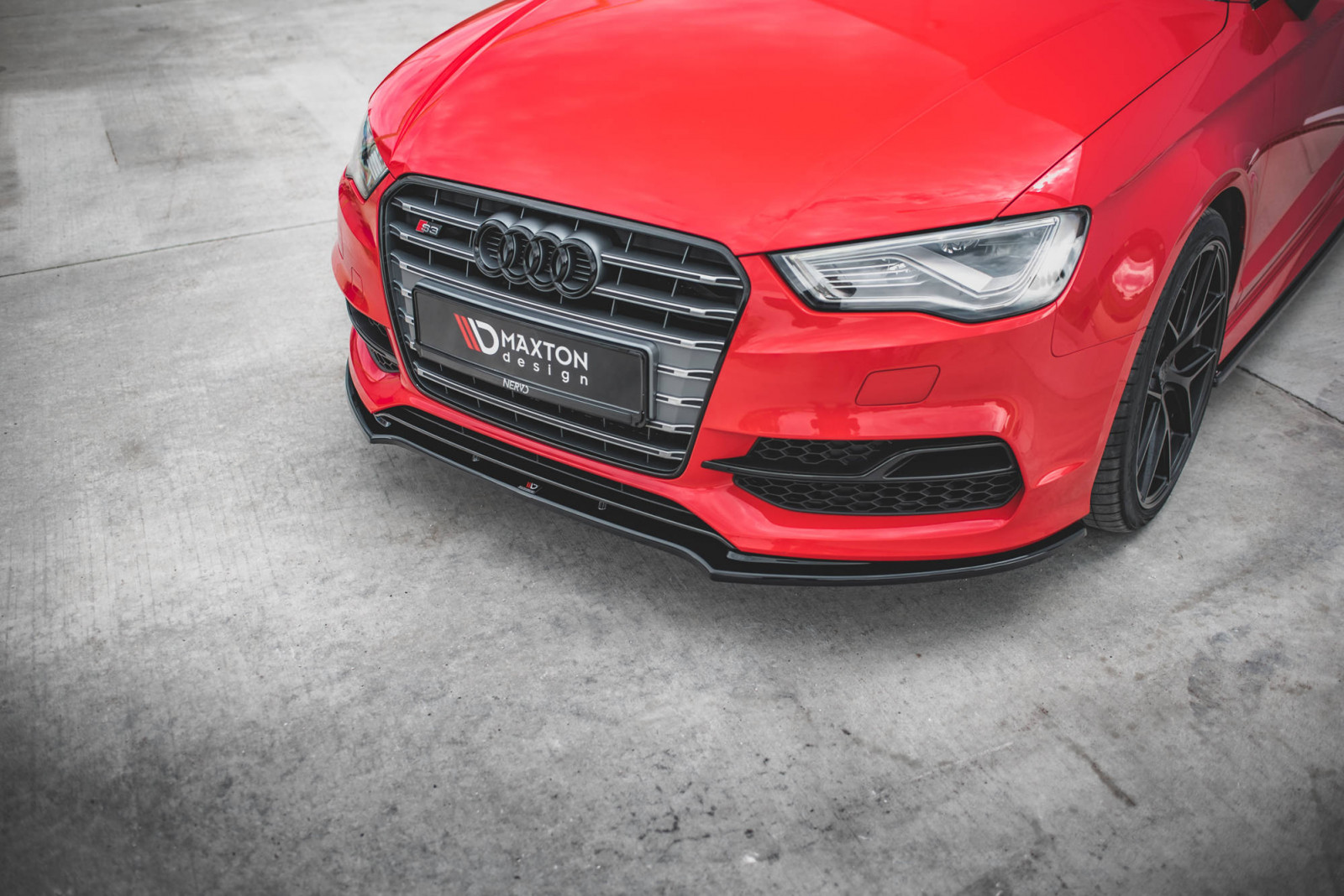 Splitter Przedni V.2 Audi S3 / A3 S-Line 8V Sedan / Cabrio