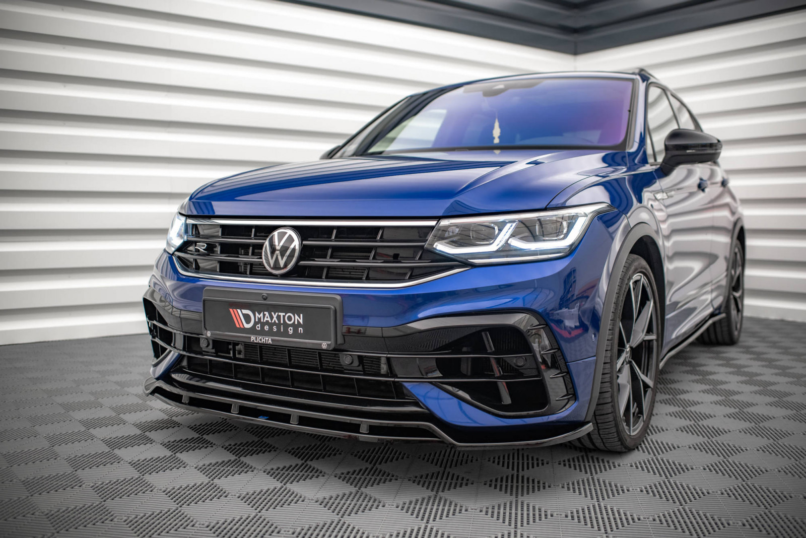 Splitter Przedni V.1 Volkswagen Tiguan R / R-Line Mk2 Facelift