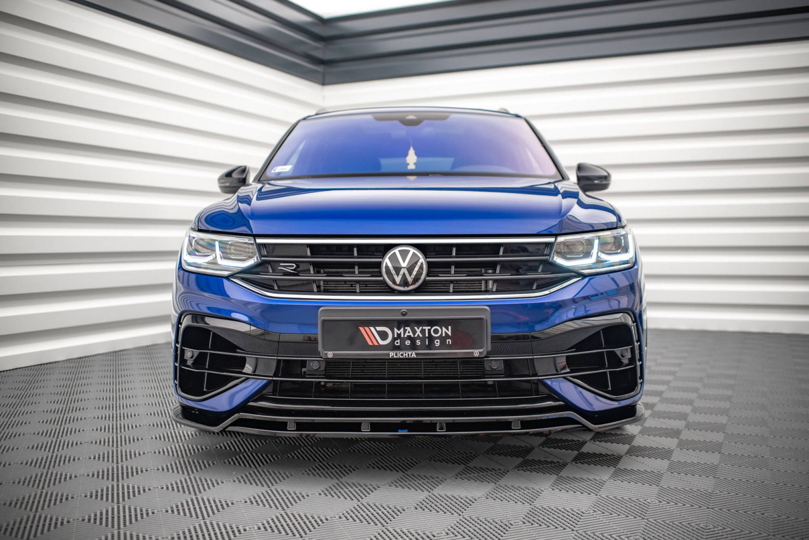 Splitter Przedni V.1 Volkswagen Tiguan R / R-Line Mk2 Facelift