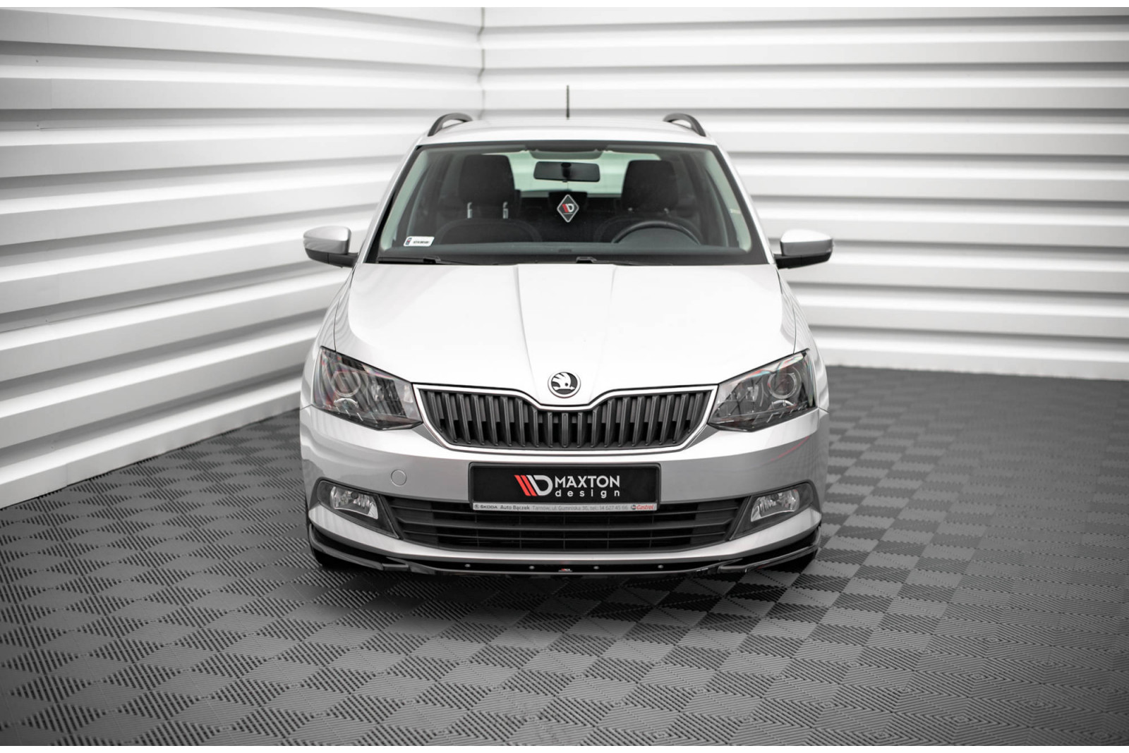 Splitter Przedni V.2 Skoda Fabia Mk3