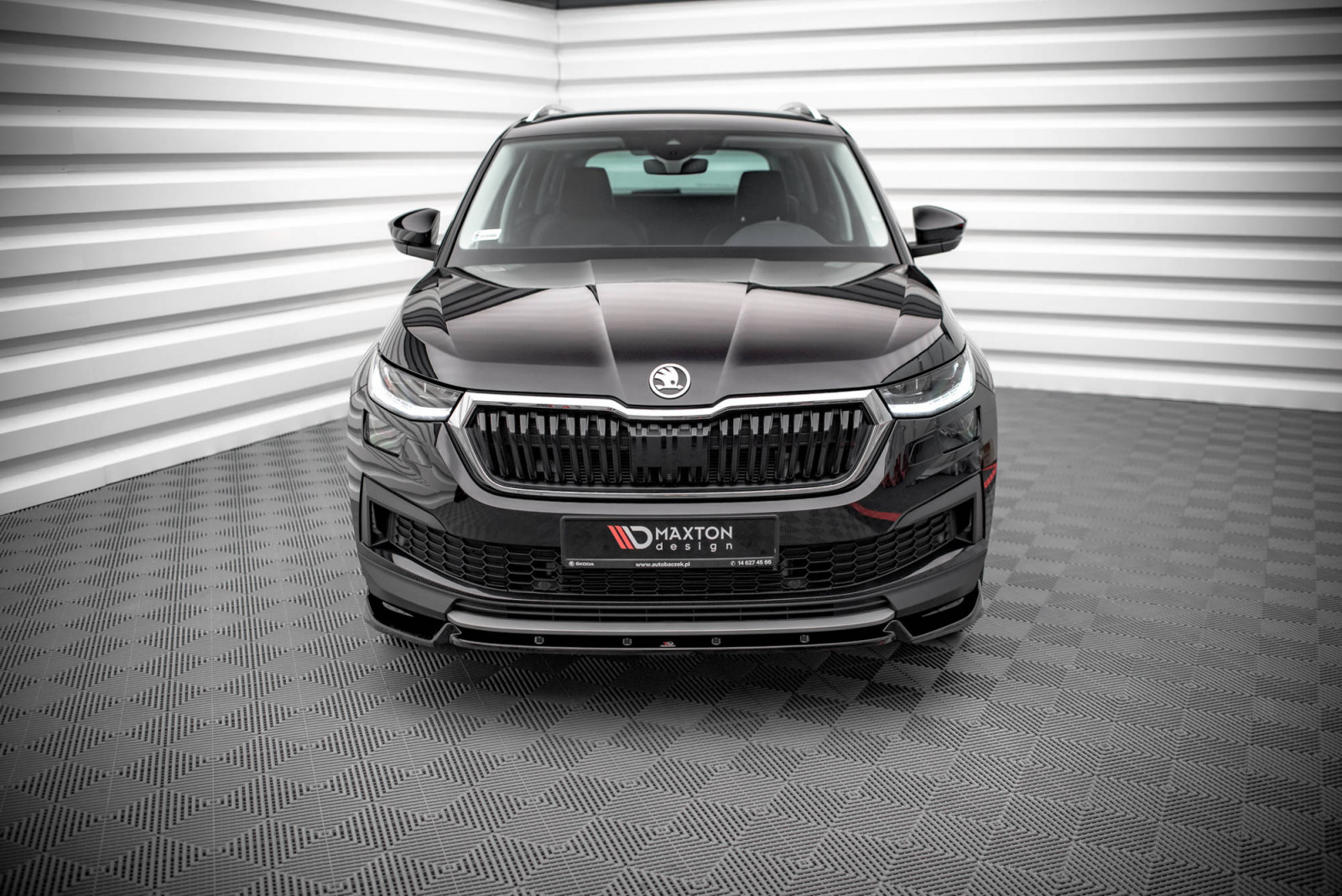 Splitter Przedni V.1 Skoda Kodiaq Mk1 Facelift