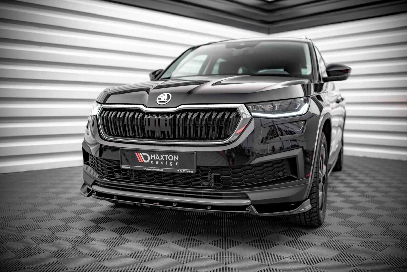 Splitter Przedni V.1 Skoda Kodiaq Mk1 Facelift