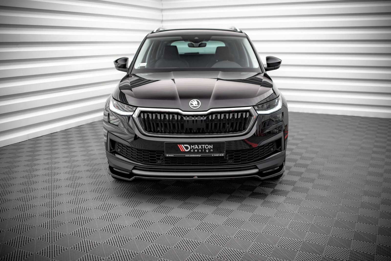 Splitter Przedni V.2 Skoda Kodiaq Mk1 Facelift