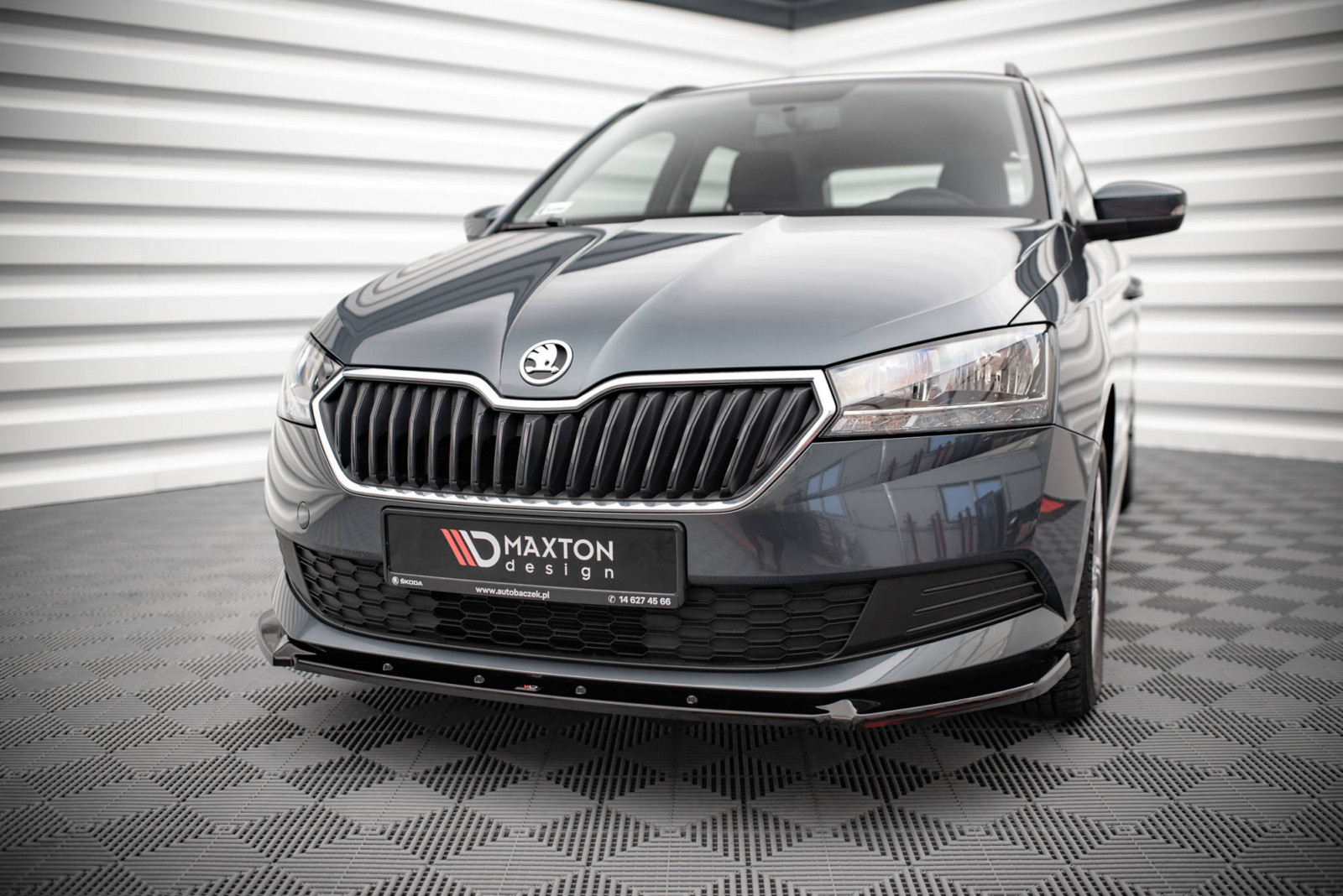 Splitter Przedni Skoda Fabia Mk3 Facelift