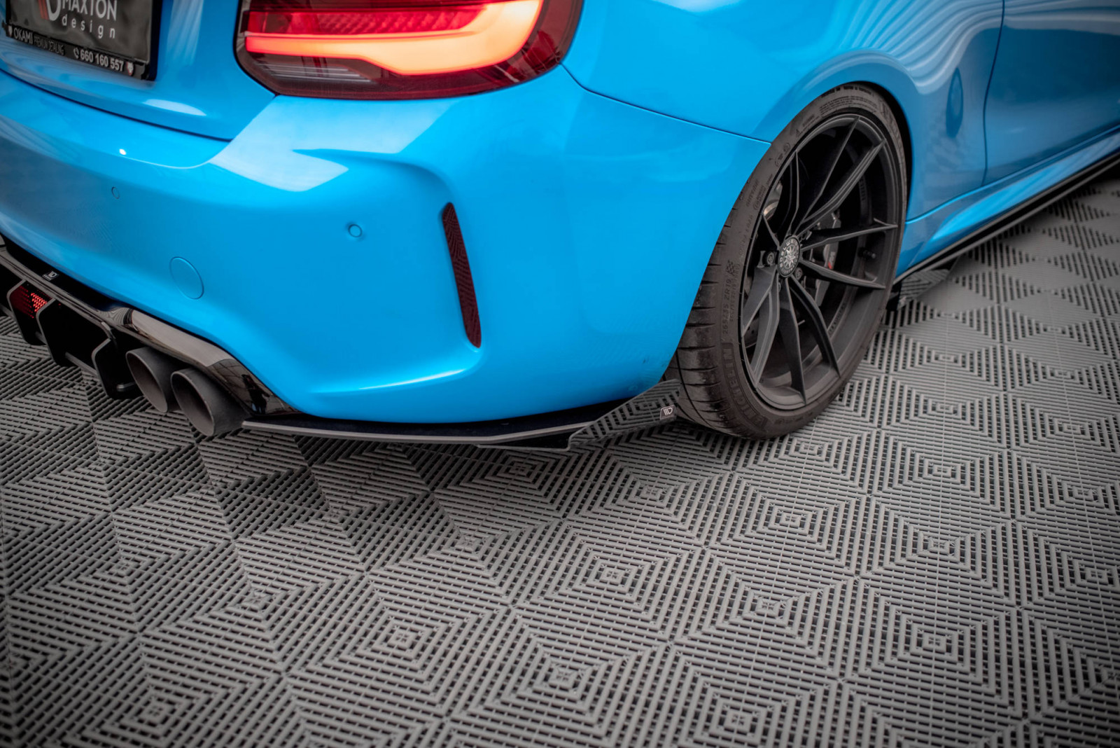 Splittery Tylne Boczne Street Pro + Flaps BMW M2 F87