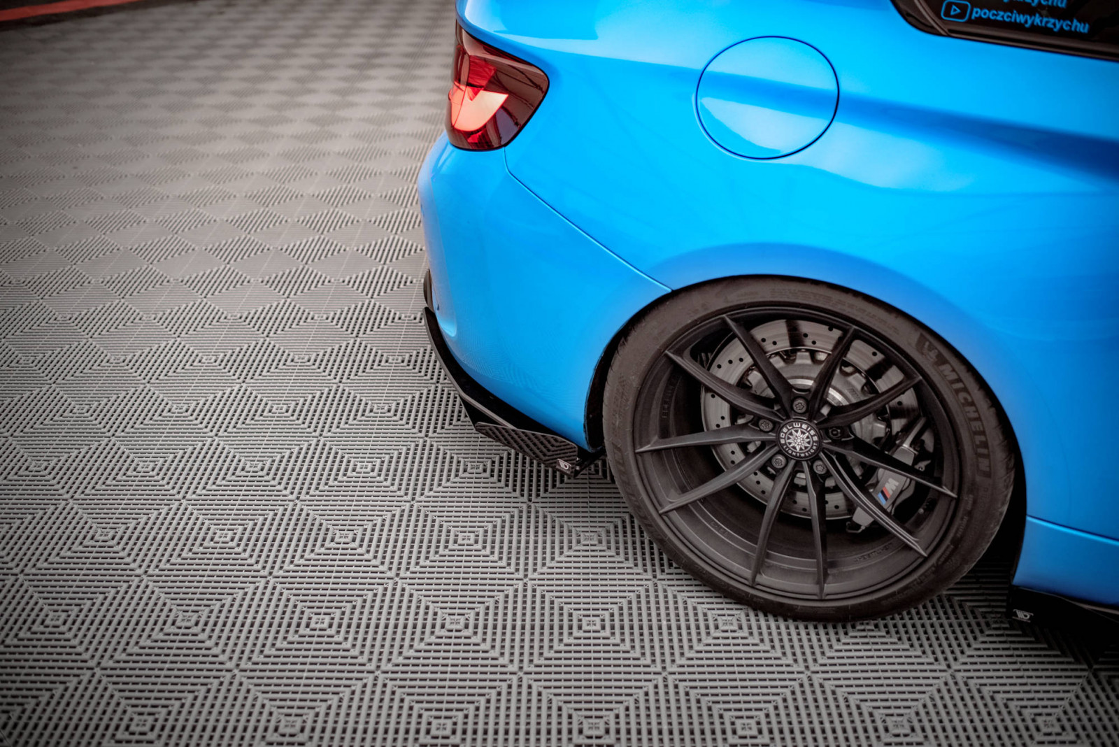 Splittery Tylne Boczne Street Pro + Flaps BMW M2 F87