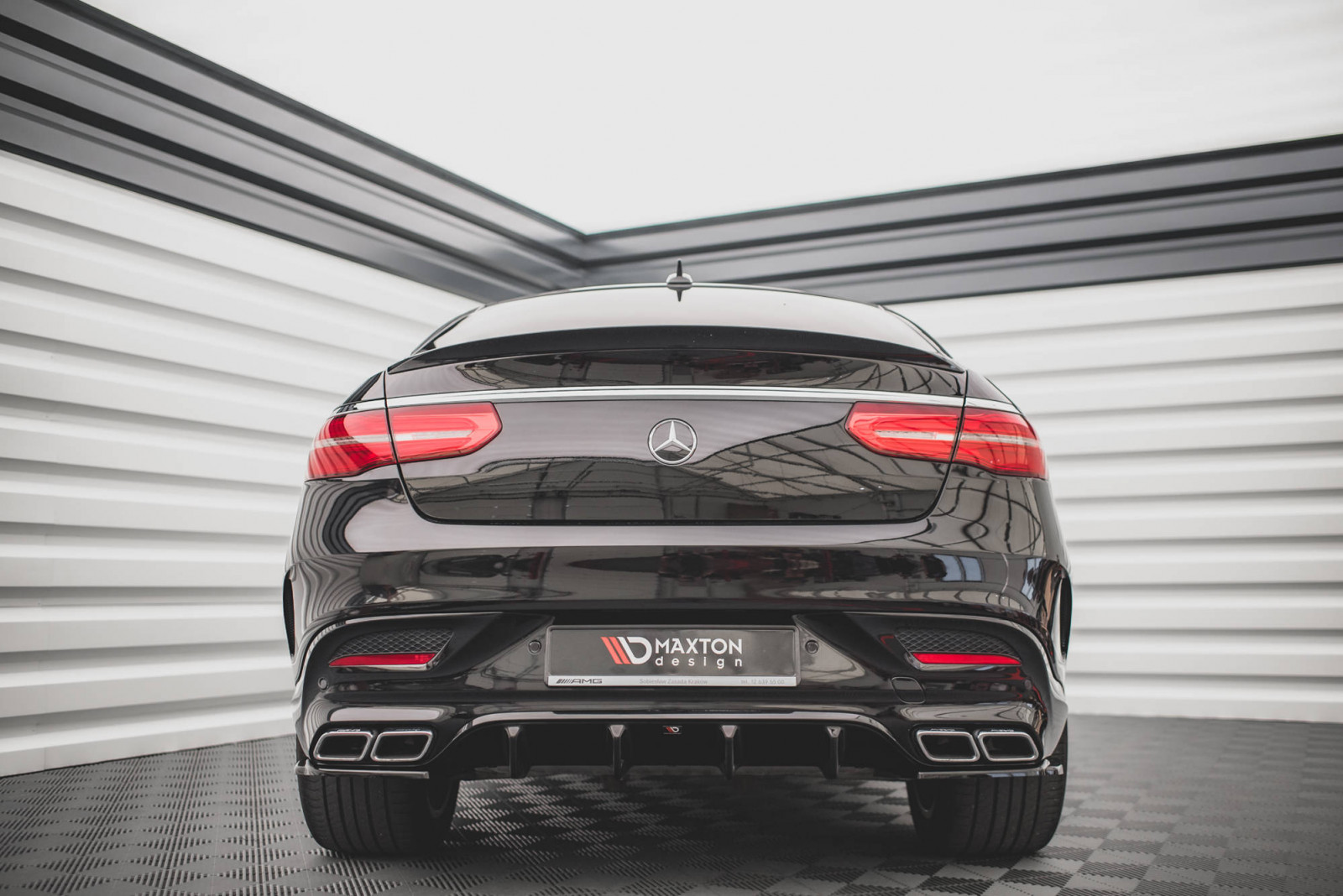 Dokładka Tylna Mercedes-Benz GLE Coupe 63AMG C292