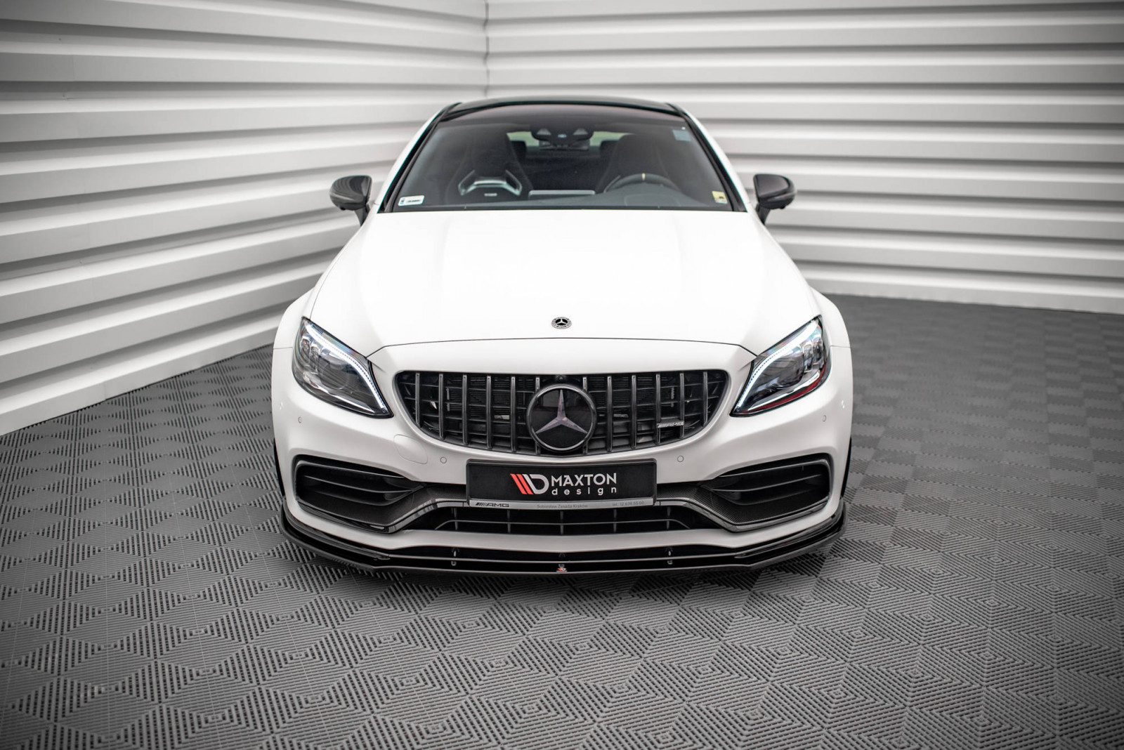 Splitter Przedni V.1 Mercedes-AMG C63 Coupe AMG Aero Pack C205 Facelift