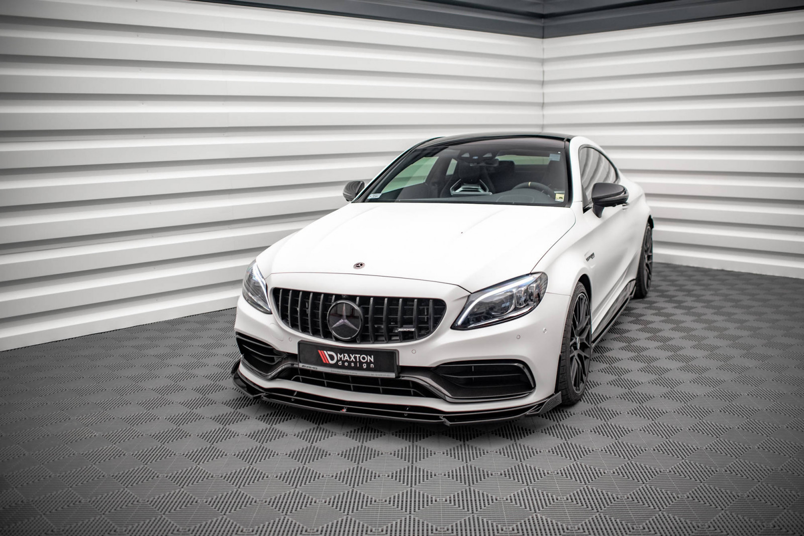 Splitter Przedni V.2 Mercedes-AMG C63 Coupe AMG Aero Pack C205 Facelift