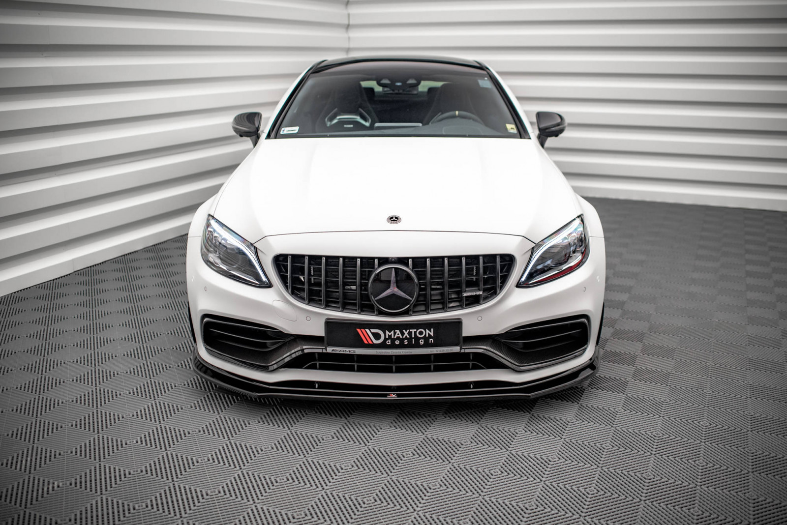 Splitter Przedni V.3 Mercedes-AMG C63 Coupe AMG Aero Pack C205 Facelift