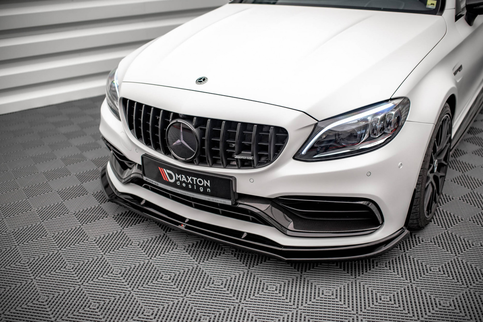 Splitter Przedni V.3 Mercedes-AMG C63 Coupe AMG Aero Pack C205 Facelift