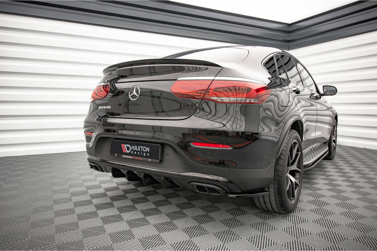 Splittery Tylne Boczne Mercedes-Benz GLC Coupe AMG-Line C253 Facelift