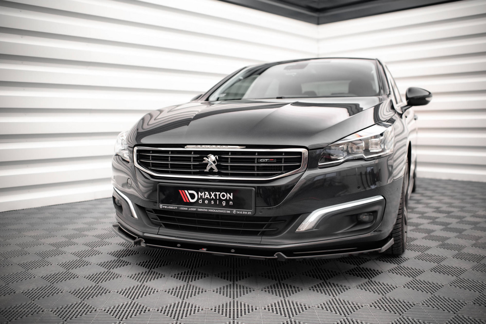 Splitter Przedni V.1 Peugeot 508 GT Mk1 Facelift