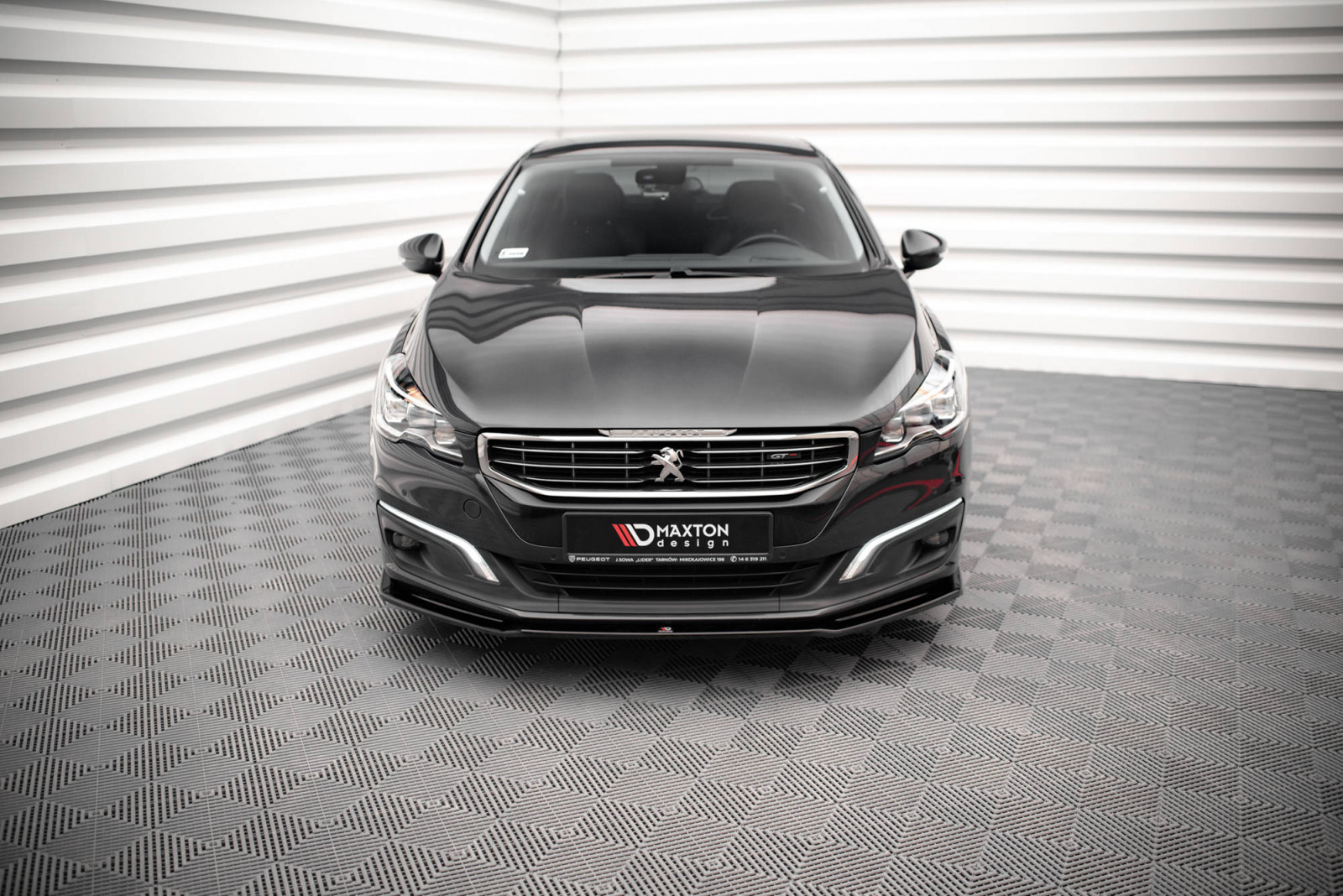 Splitter Przedni V.2 Peugeot 508 GT Mk1 Facelift