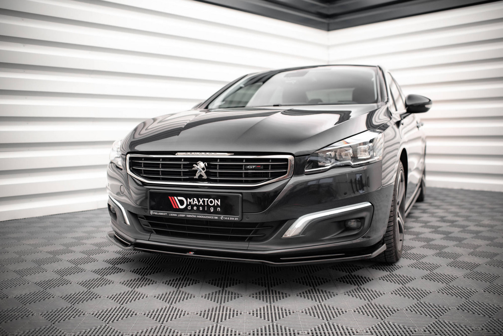 Splitter Przedni V.2 Peugeot 508 GT Mk1 Facelift