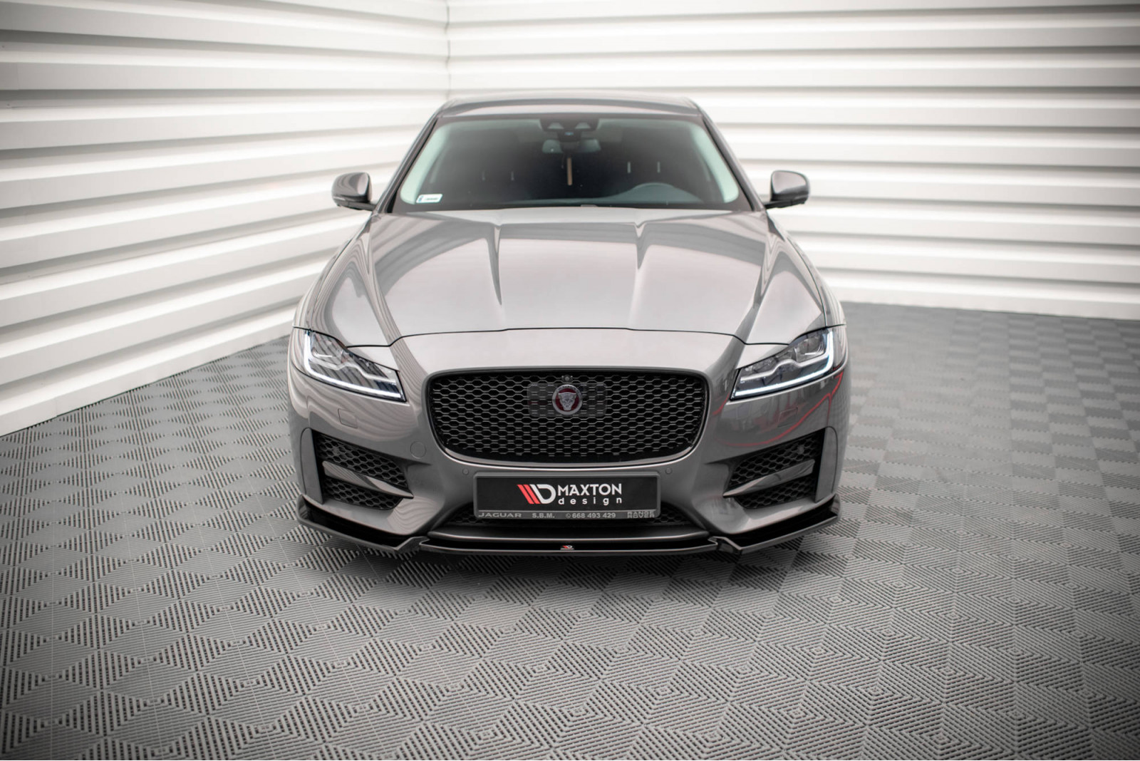 Splitter Przedni V.2 Jaguar XF R-Sport Mk2