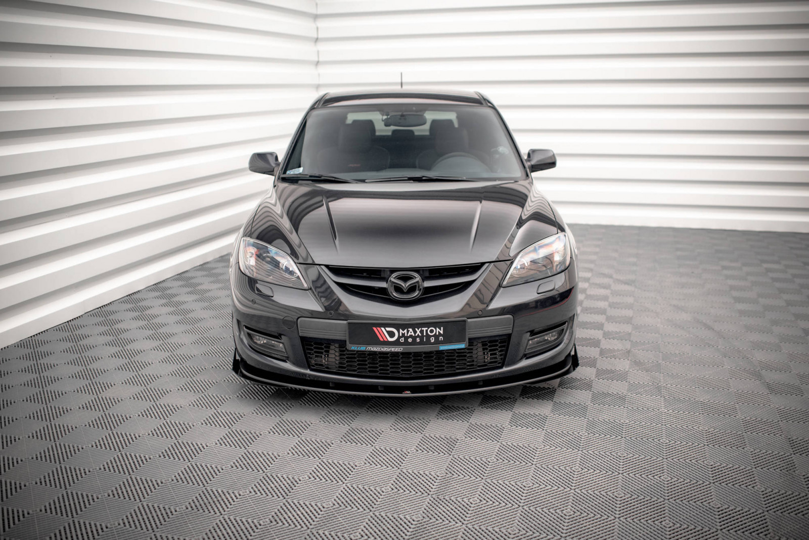 Splitter Przedni Street Pro V.1  + Flaps Mazda 3 MPS Mk1