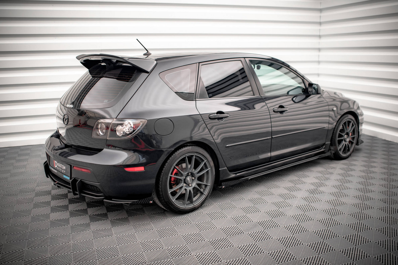 Dokładki progów Street Pro + Flaps Mazda 3 MPS Mk1