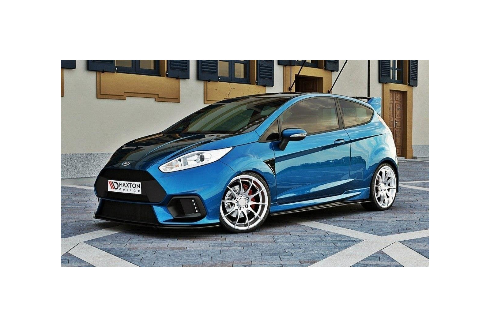 Splitter Przedni (Zderzak Focus RS Look) Ford Fiesta Mk7 FL 