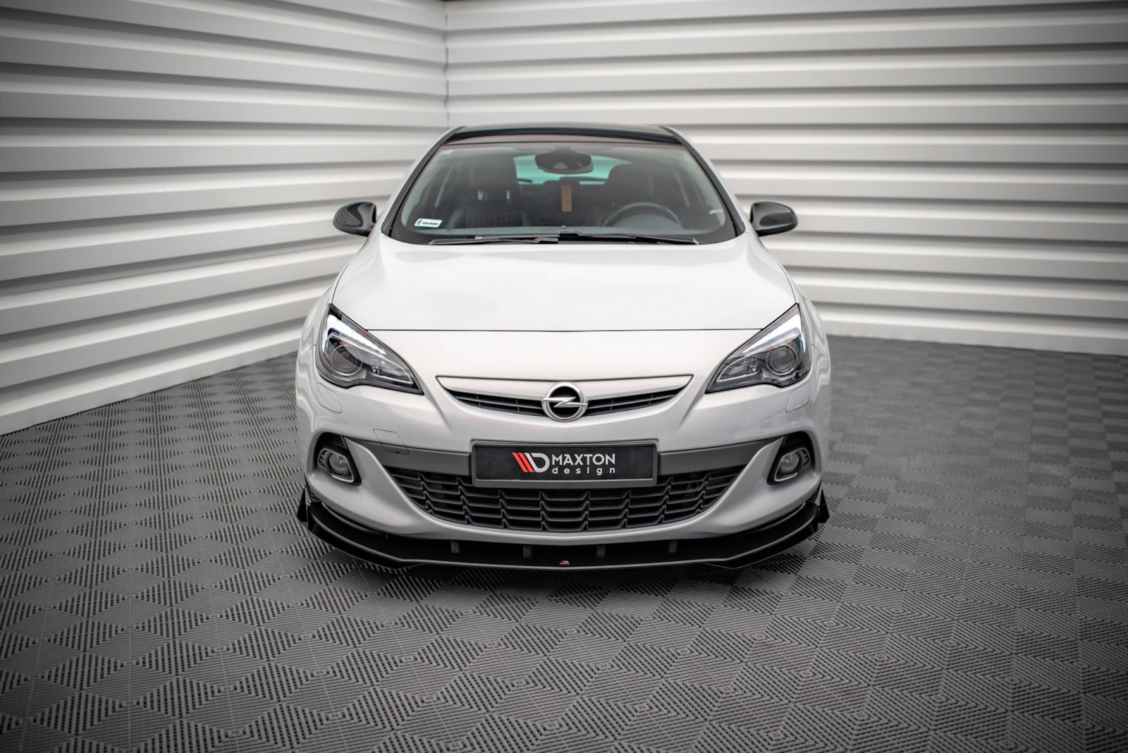 Splitter Przedni Street Pro V.1  + Flaps Opel Astra GTC OPC-Line J