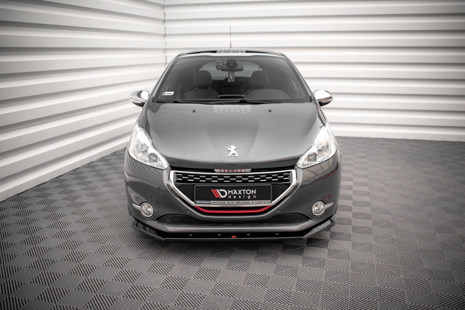 Splitter Przedni V.1 Peugeot 208 GTi Mk1