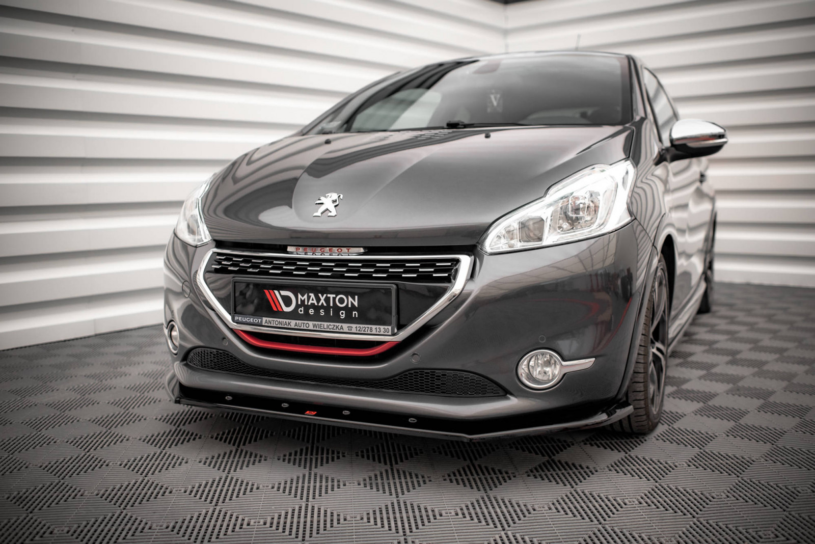 Splitter Przedni V.1 Peugeot 208 GTi Mk1