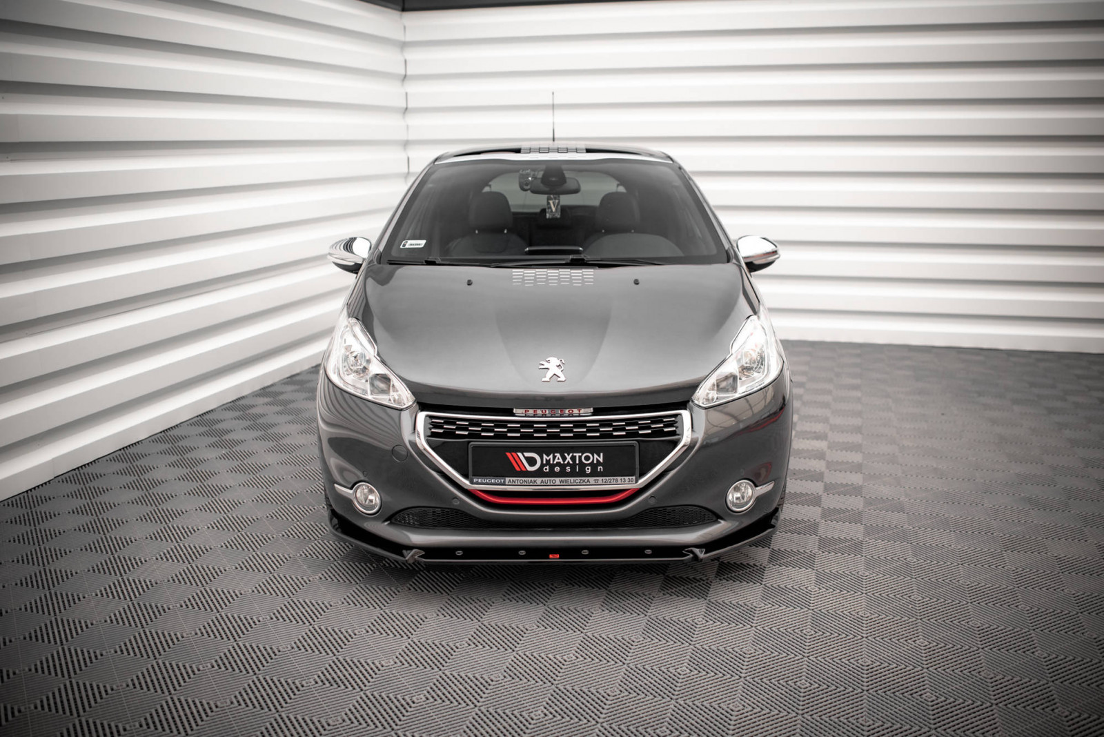 Splitter Przedni V.2 Peugeot 208 GTi Mk1