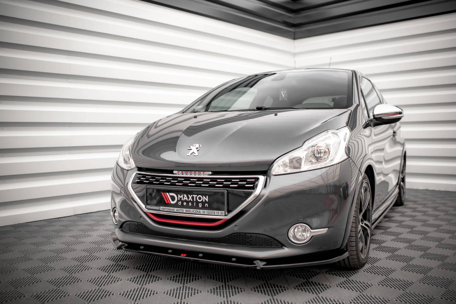 Splitter Przedni V.2 Peugeot 208 GTi Mk1