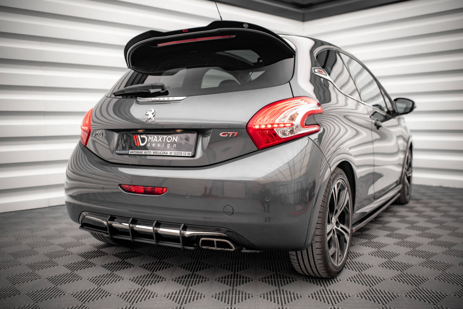 Dyfuzor Tylny Street Pro Peugeot 208 GTi Mk1