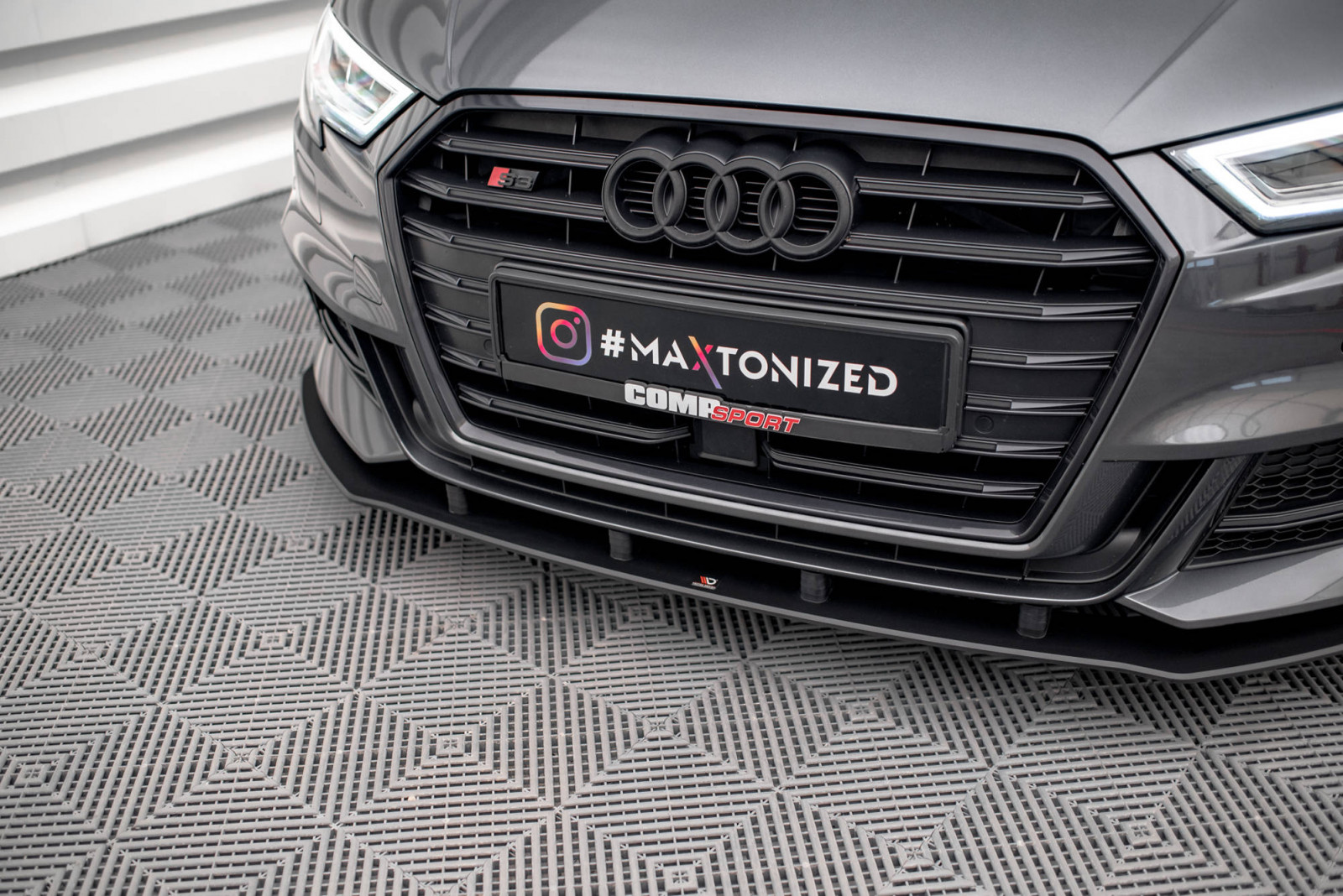 Splitter Przedni Street Pro Audi S3 Sportback 8V Facelift