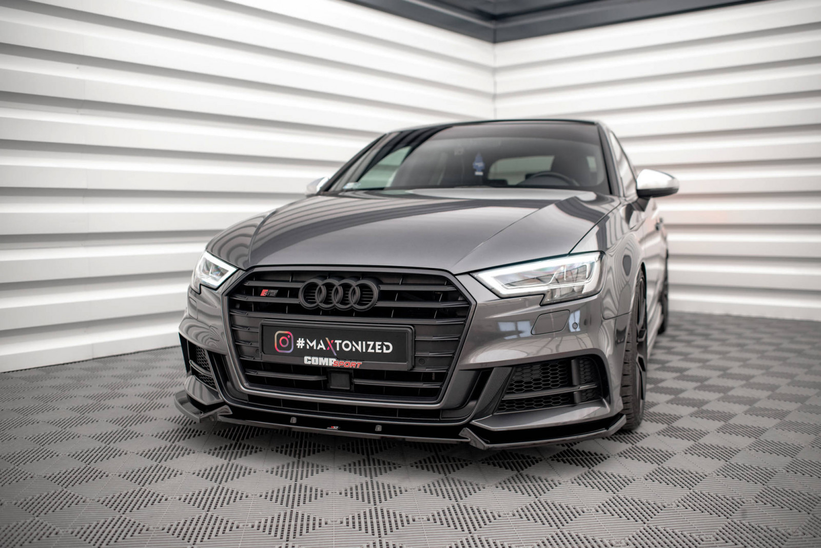 Splitter Przedni V.1 Audi S3 Sportback 8V Facelift