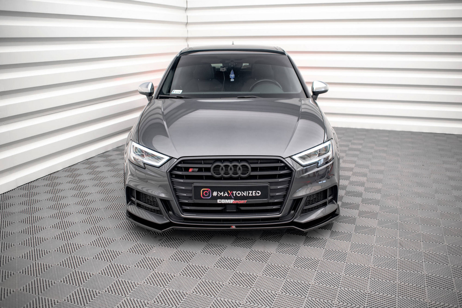 Splitter Przedni V.2 Audi S3 Sportback 8V Facelift