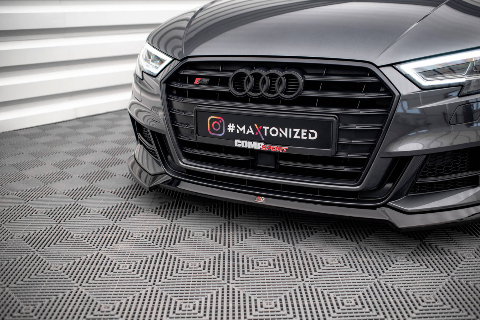 Splitter Przedni V.3 Audi S3 Sportback 8V Facelift