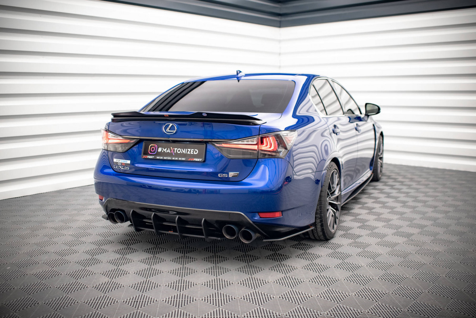 Dyfuzor Tylny Street Pro Lexus GS F Mk4 Facelift