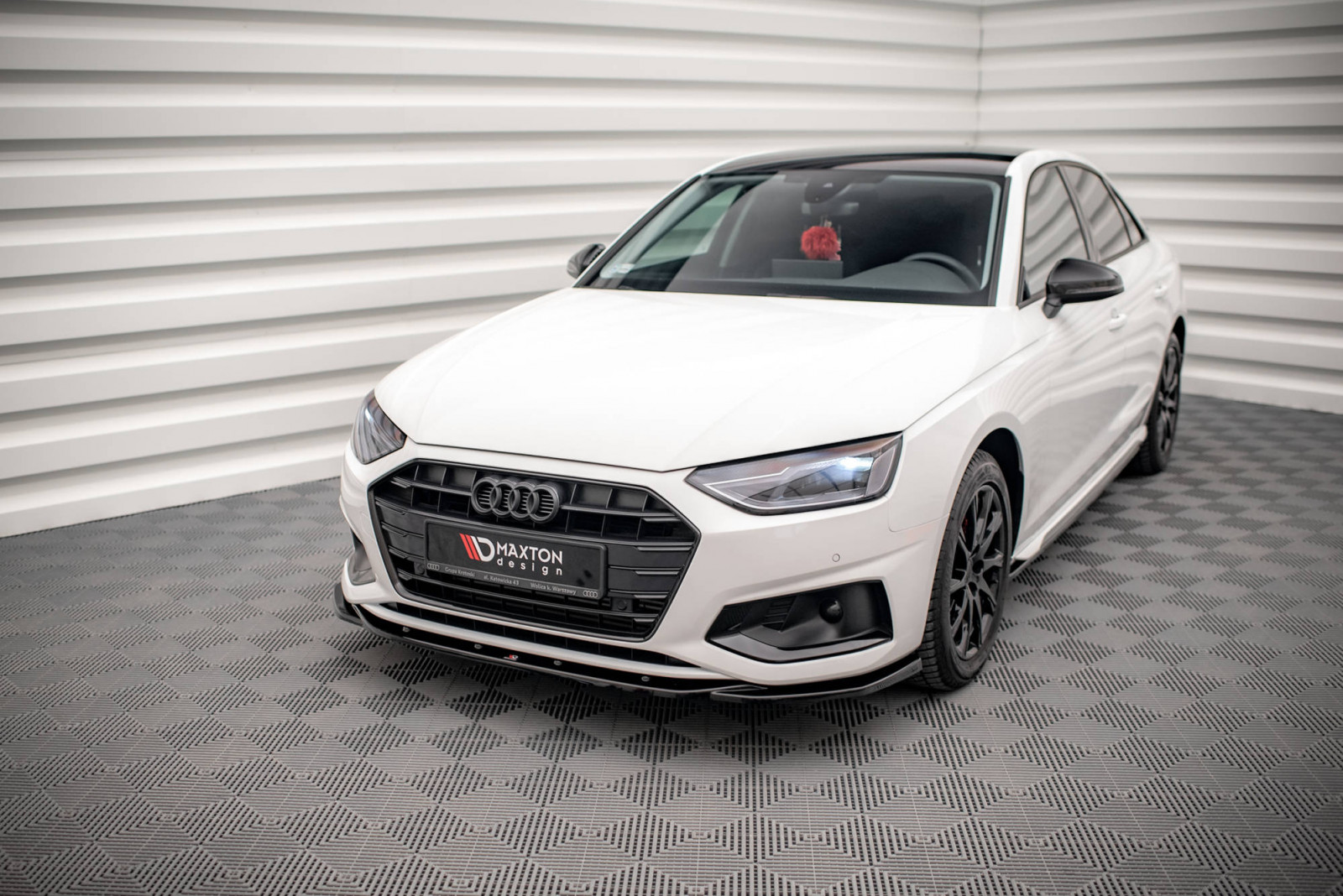 Splitter Przedni V.2 Audi A4 B9 Facelift