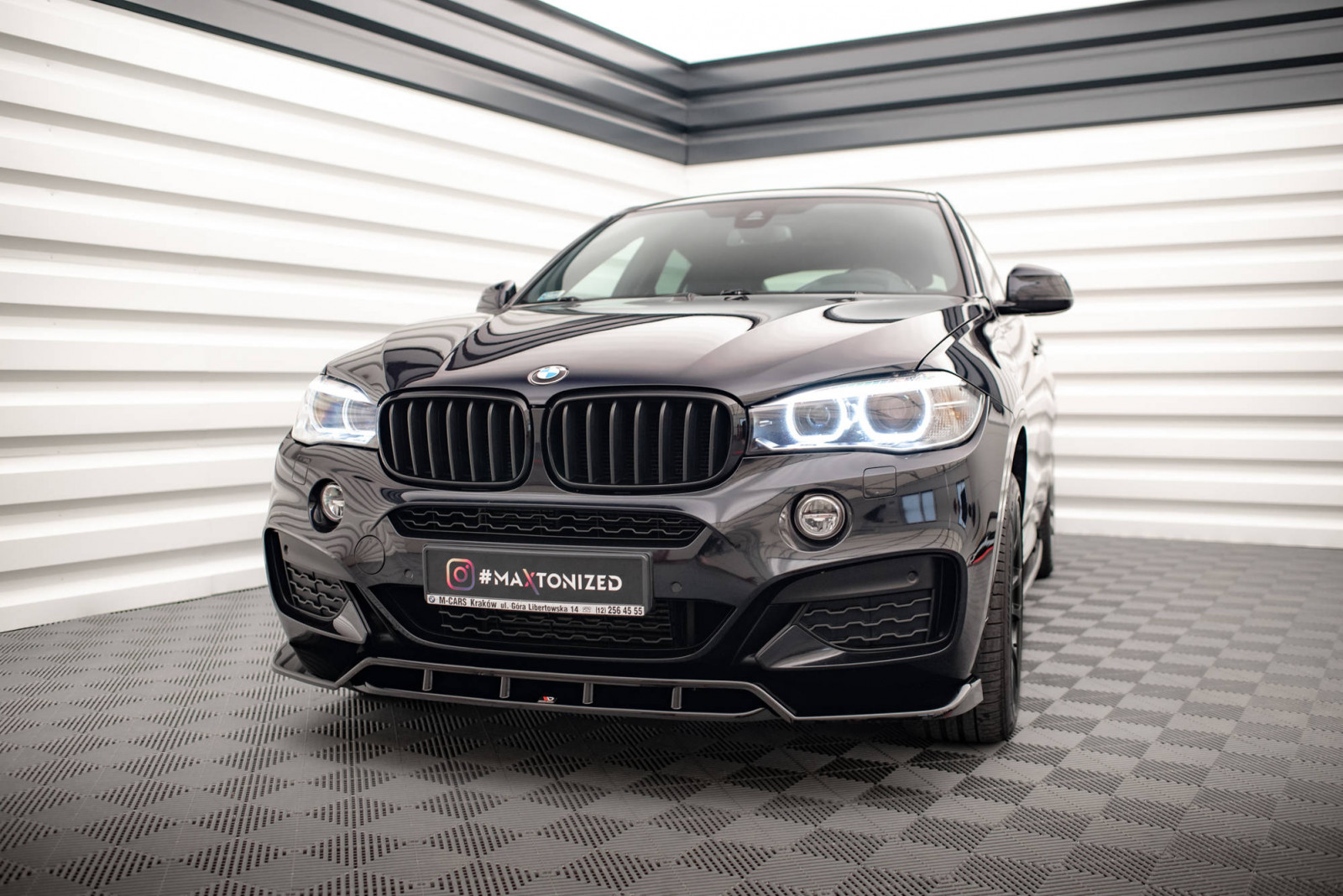 Splitter Przedni V.2 BMW X6 M-Pack F16